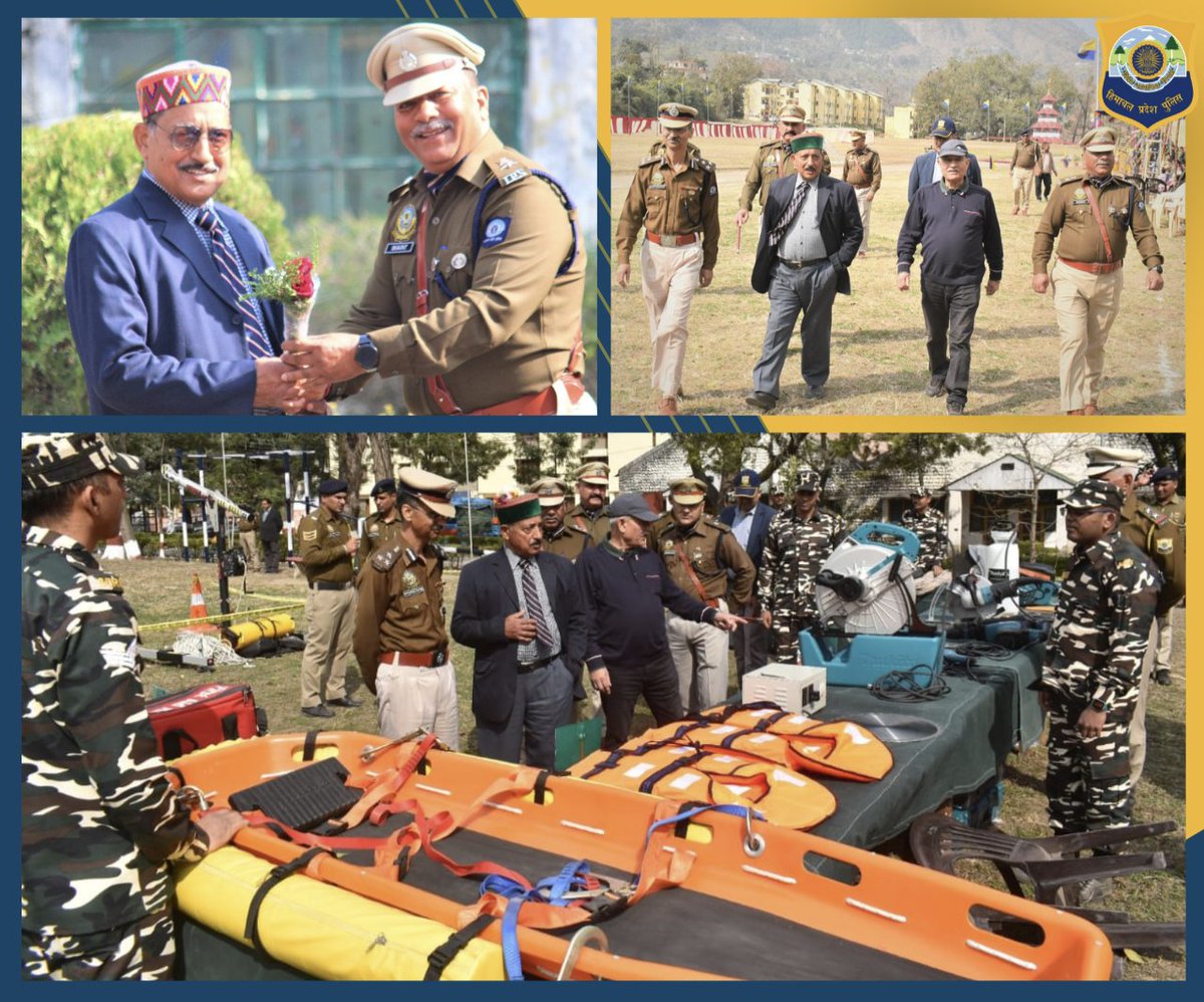 himachalpolice's tweet photo. Glimpses of 17th raising day of 3rd Indian Reserve Battalion, Pandoh, District Mandi.
Shri Madhusudan Sharma, IPS was the chief guest.
#RaisingDay #3rdIRBn #Pandoh #Glimpses #11thFebruary #HPPolice https://t.co/tWlCOQQojD