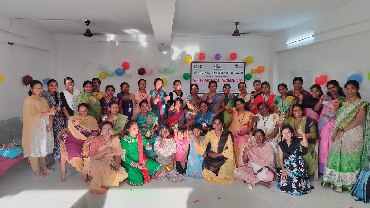 VAZHAPADI_KALKI's tweet photo. CSC WOMEN ENTERPRINEUR OF  TAMILNADU LEVEL CSC SERVICES  TRAINING MEETING IN COIMBATORE 11-02-2023 https://t.co/AMCZzq4bko