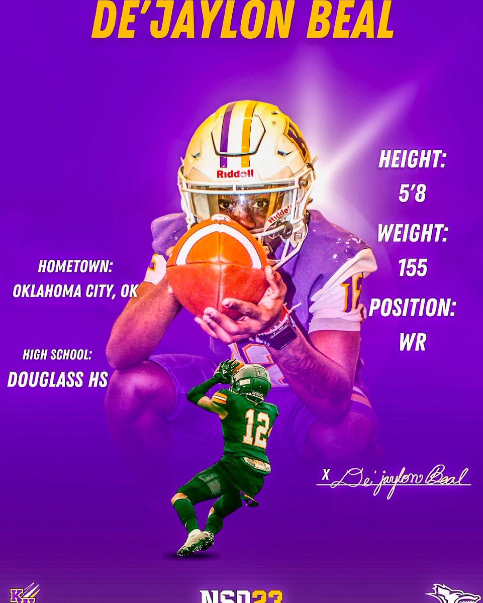 DeJaylonBeal's tweet photo. Committed!! @coach_d_adams @Bargas_KWU @kwucoyotes https://t.co/iz1RZJE2Q4