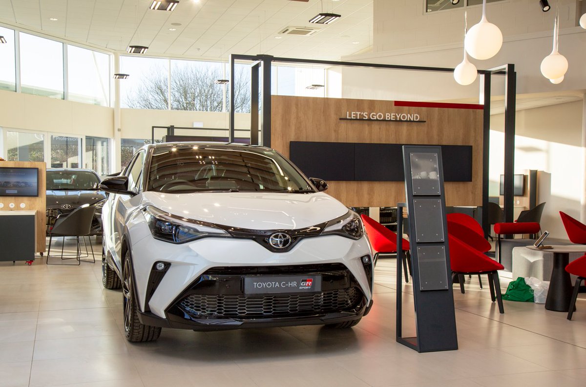 Our showroom at Toyota Preston is finished and our team is excited to welcome you...

Here is just a small insight into the beautiful new space; visit Toyota Preston today - bit.ly/2HzlrGa

#Toyota #ToyotaUK #NewCar #Automotive #RetailConcept #RC25 #ToyotaRetailConcept25