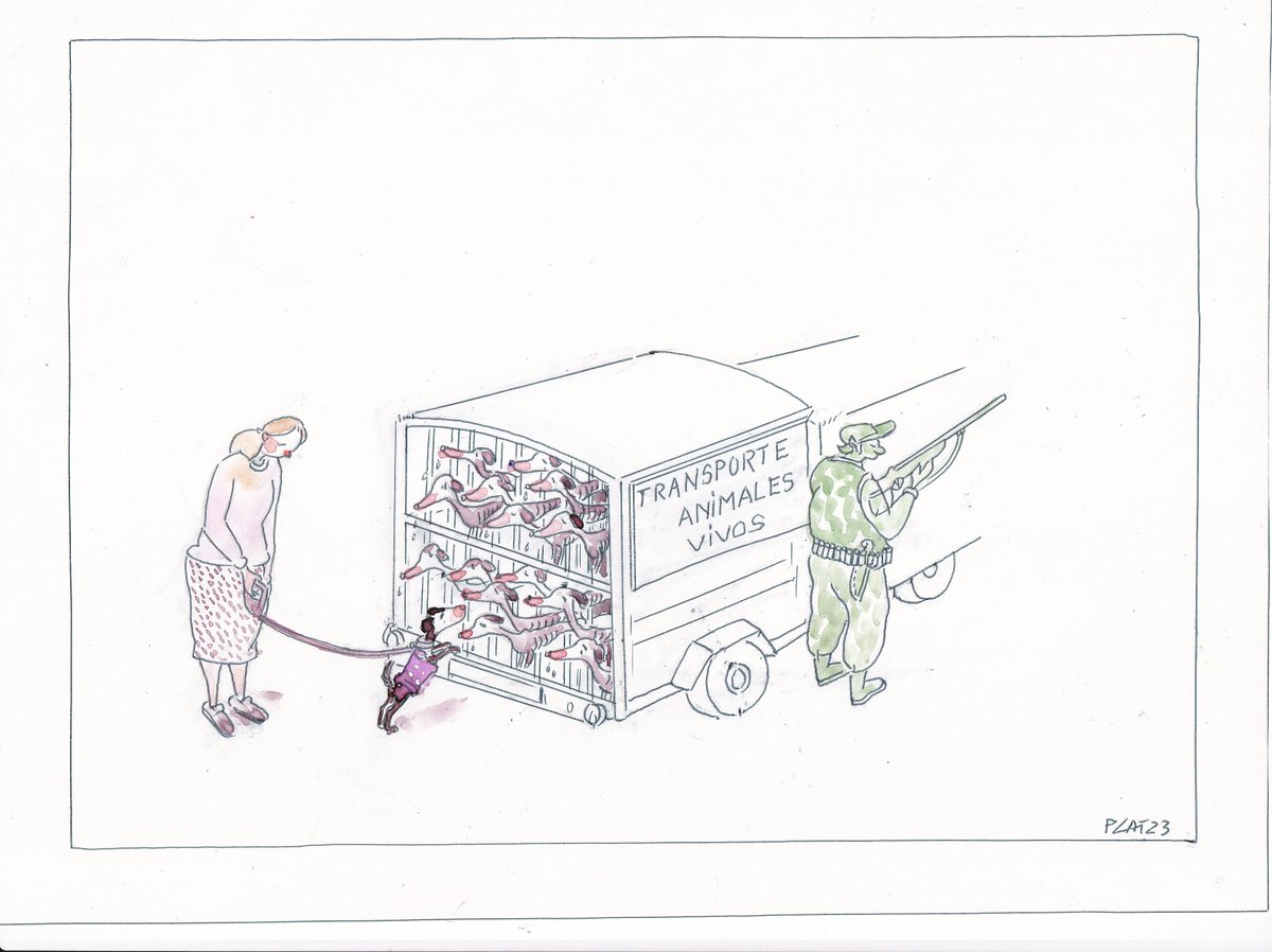 Mi viñeta de hoy.
Unos y otros.