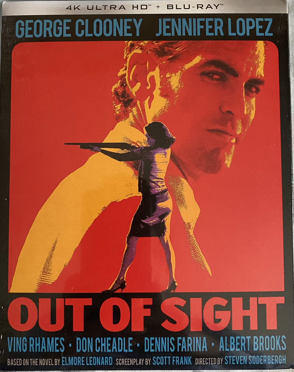 #NowWatching on 4K UHD starring George Clooney and Jennifer Lopez in #OutOfSight directed by Steven Soderbergh.