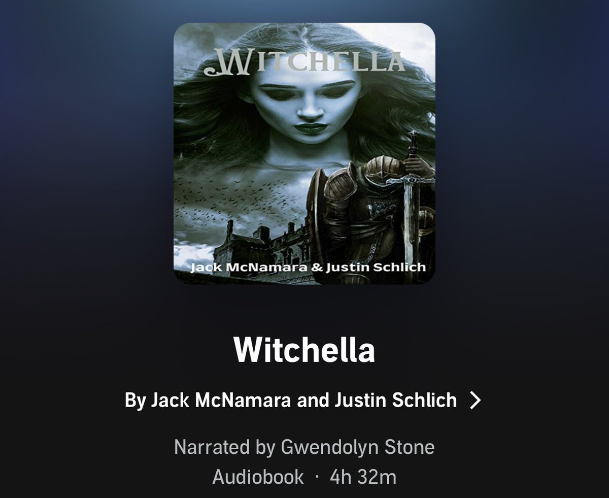 Witchella is available on Audible. The epic tale is narrated by the best voice in the audiobook industry, Gwendolyn Stone. Check it out! 👇✊🏼✊🏽✊🏾