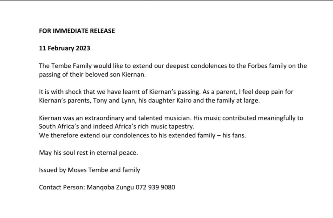 UPDATE: The family of Anele Tembe, the late girlfriend of AKA, has also joined the nation in mourning his passing. #RIPAKA