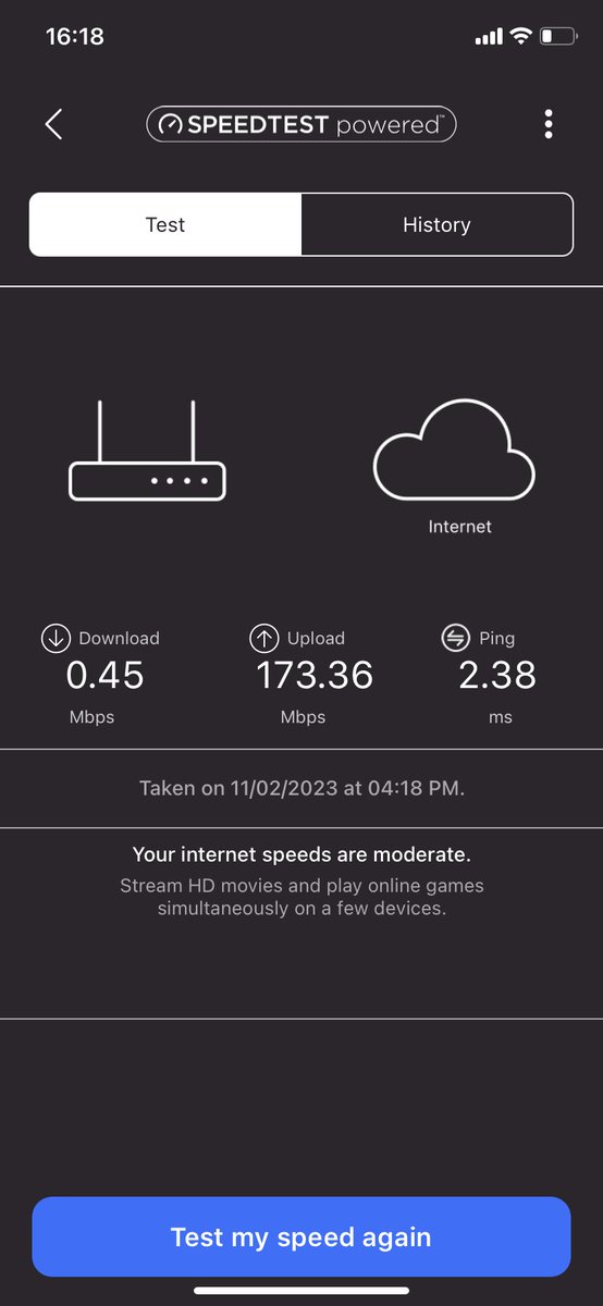 GuidoUrlings's tweet photo. @vumatel this has been ongoing for three days now. Paying for 200 Mbps line, not even getting 1. Then you have the audacity to close the ticket Afrihost opened and marked it as resolved? https://t.co/jIB7vOZpwA