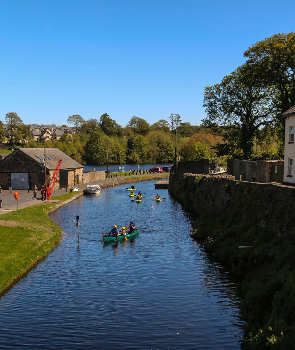 The old canal at Killaloe originally had 3 locks, 2 of which were submerged when Ardnacrusha was built. A canal was necessary at Killaloe to carry traffic past the rapids on the Shannon. 

Take a visit the next time you are with us &amp; discover more history of our wonderful town.