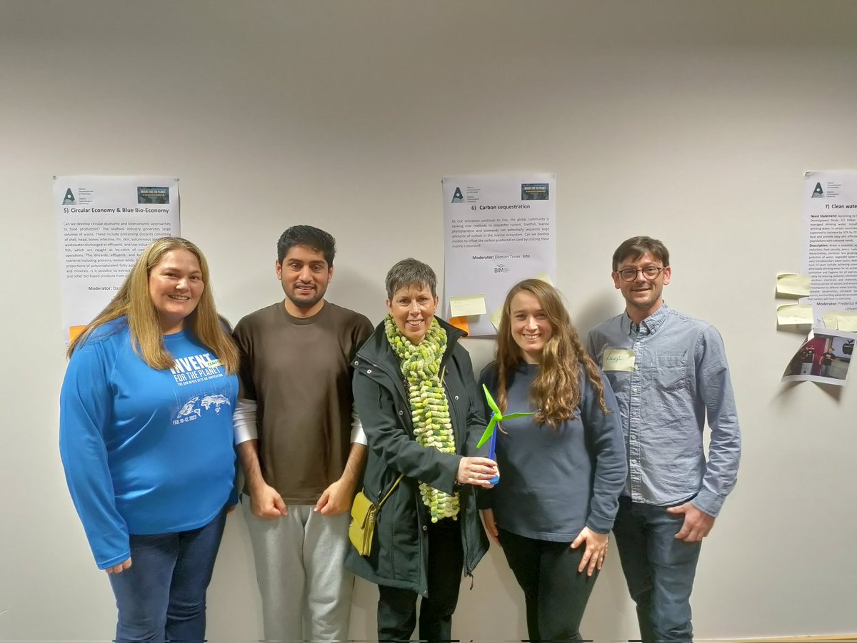 IFTP_Ireland's tweet photo. Thanks to ATU president @OFlynnATU for the surprise visit and encouragement to all participating in #IFTP #inventfortheplanet #ATU https://t.co/NqFIsRsPrU