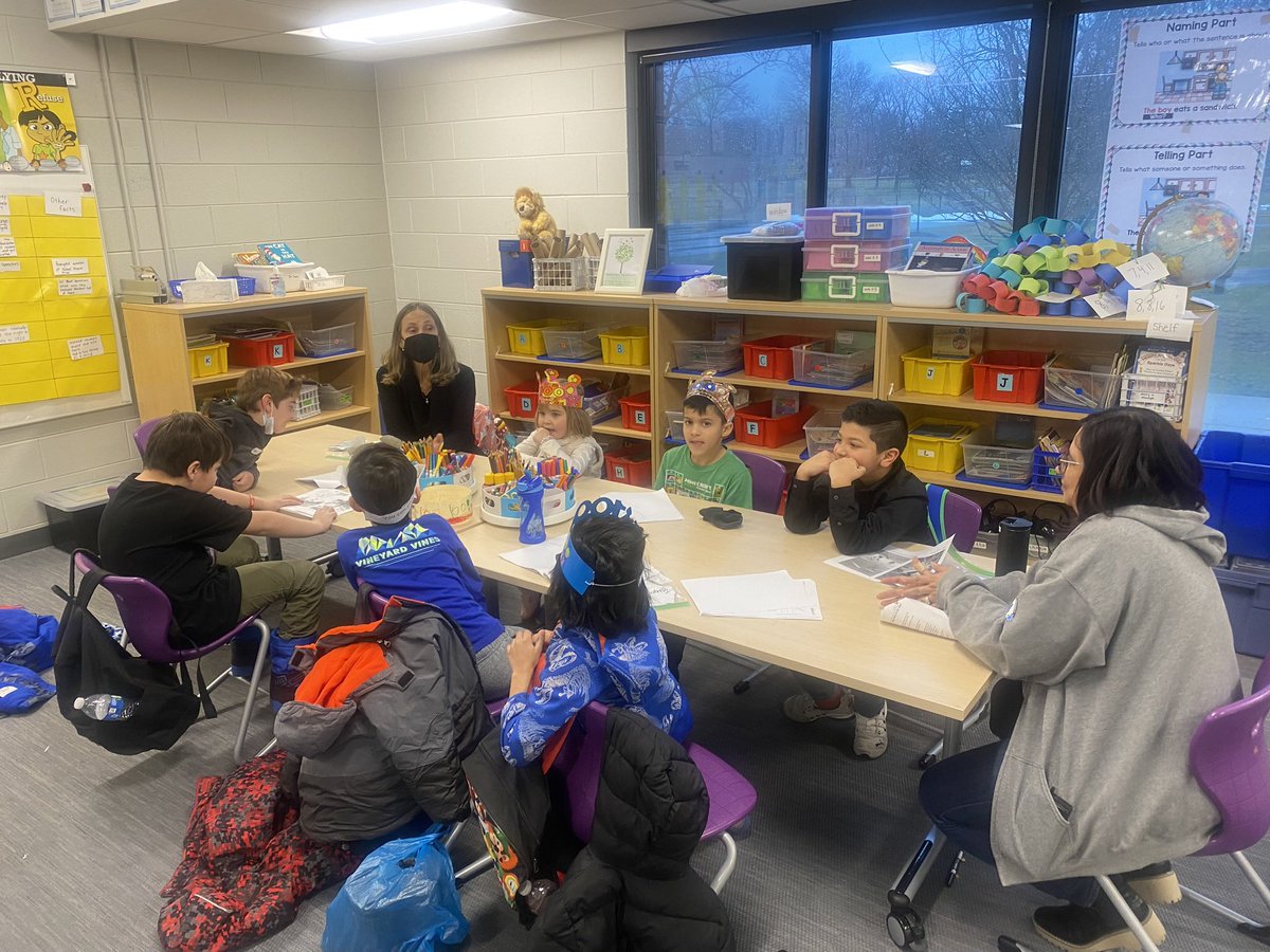 Primary Learning Labs are up and running! So many happy and engaged students!📚📝📊 #WeAreD34