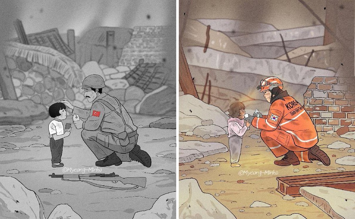 Güney Koreli çizerden anlamlı paylaşım buff.ly/3DZTi7c