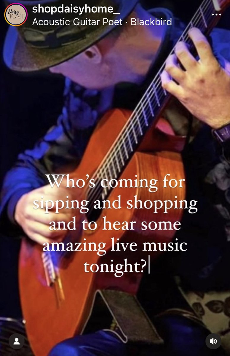 Claudiahgary's tweet photo. Live music at Dawson &amp; Daisy Boutique tonight! 5-7pm https://t.co/NiG8ZHmdpT