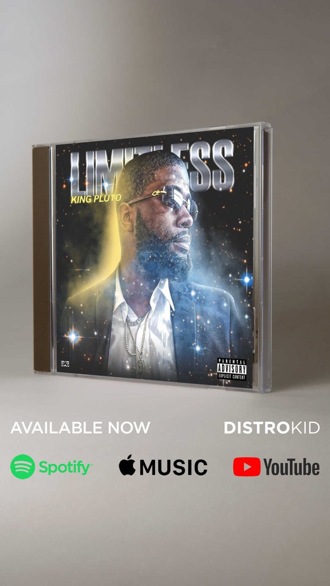 My Album 'Limitless' out now 🔥🎱🦅🚀🌠🌌 #Distrokid #KingPluto #SupaPluto #DopeMusic #Rap #trapmusic #trapbeats #HipHopMusic #HipHopandRnBLivesHere #houstontx #oklahoma