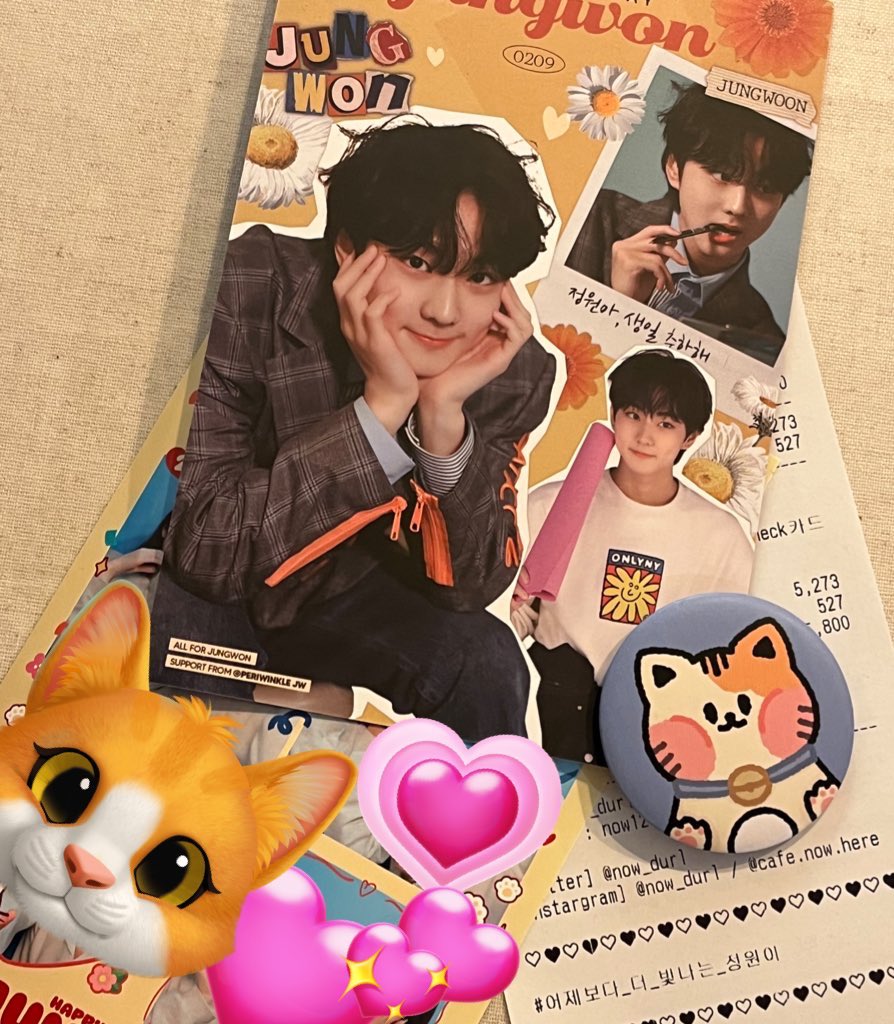 2o9zz's tweet photo. 📍카페 지금 여기
따뜻한분위기에 애정가득한 카페였어요 ♡ 
액자도 다 ~~ 예뻐서 보는재미가득🥹 인생네컷디자인도 짱귀여웠어요 >.< !!! 
#어제보다_더_빛나는_정원이 https://t.co/XTHJkC8UIV