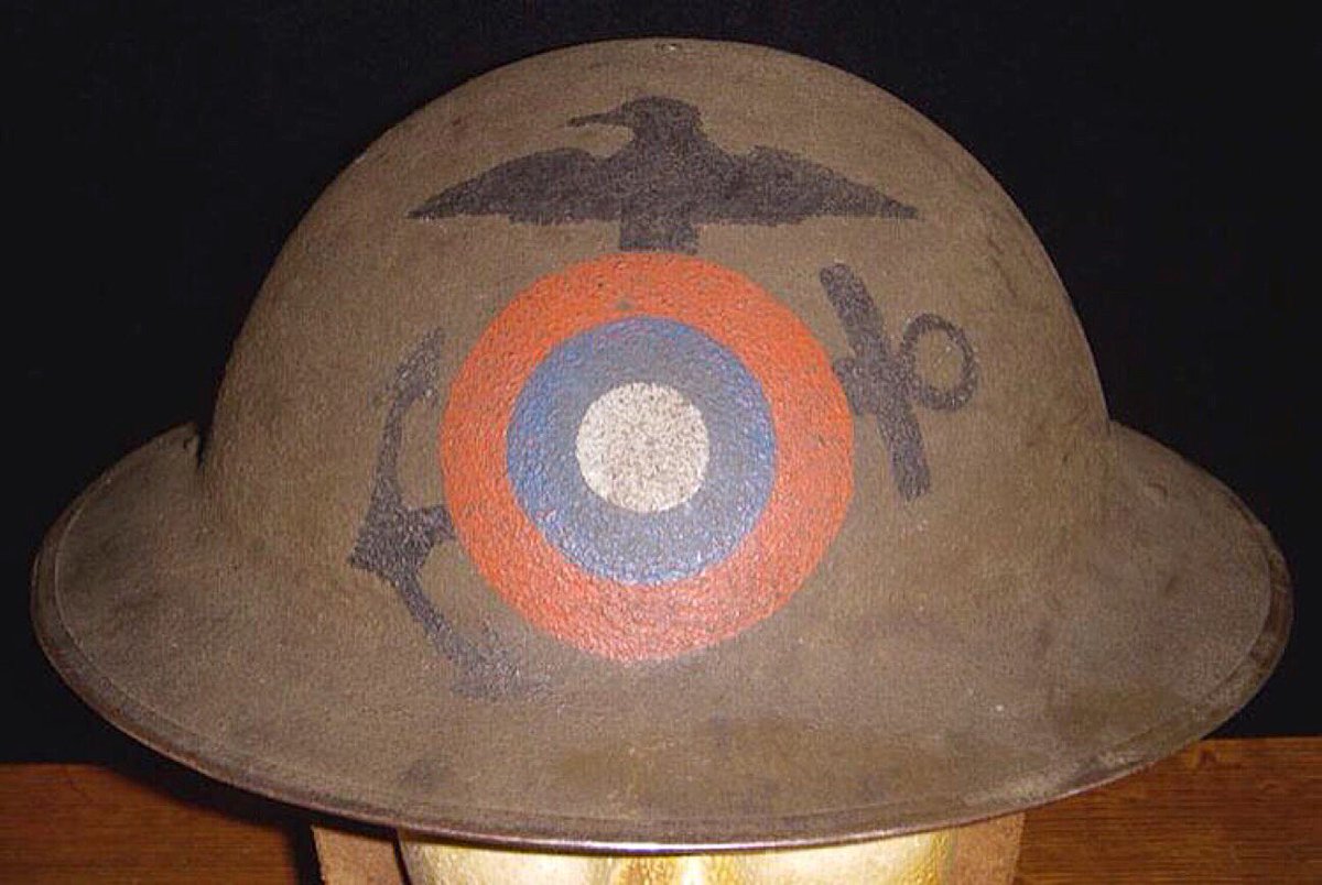 Helmet design fault - nothing like giving the enemy a target to aim at!