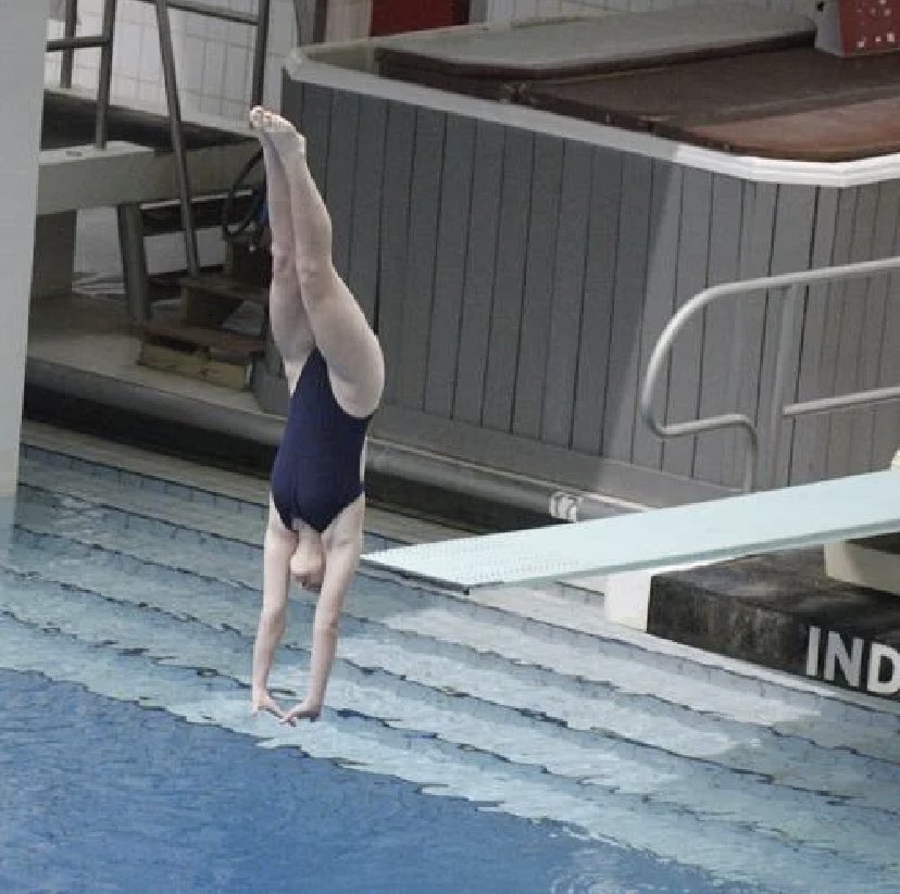 Will_Willems's tweet photo. STORY: @WeBoAthletics senior diver Leelah Fettig will go for a spot on the podium this afternoon after a great start at the IHSAA State Finals. https://t.co/3b2YNNy51U https://t.co/xmY8c7G5sx