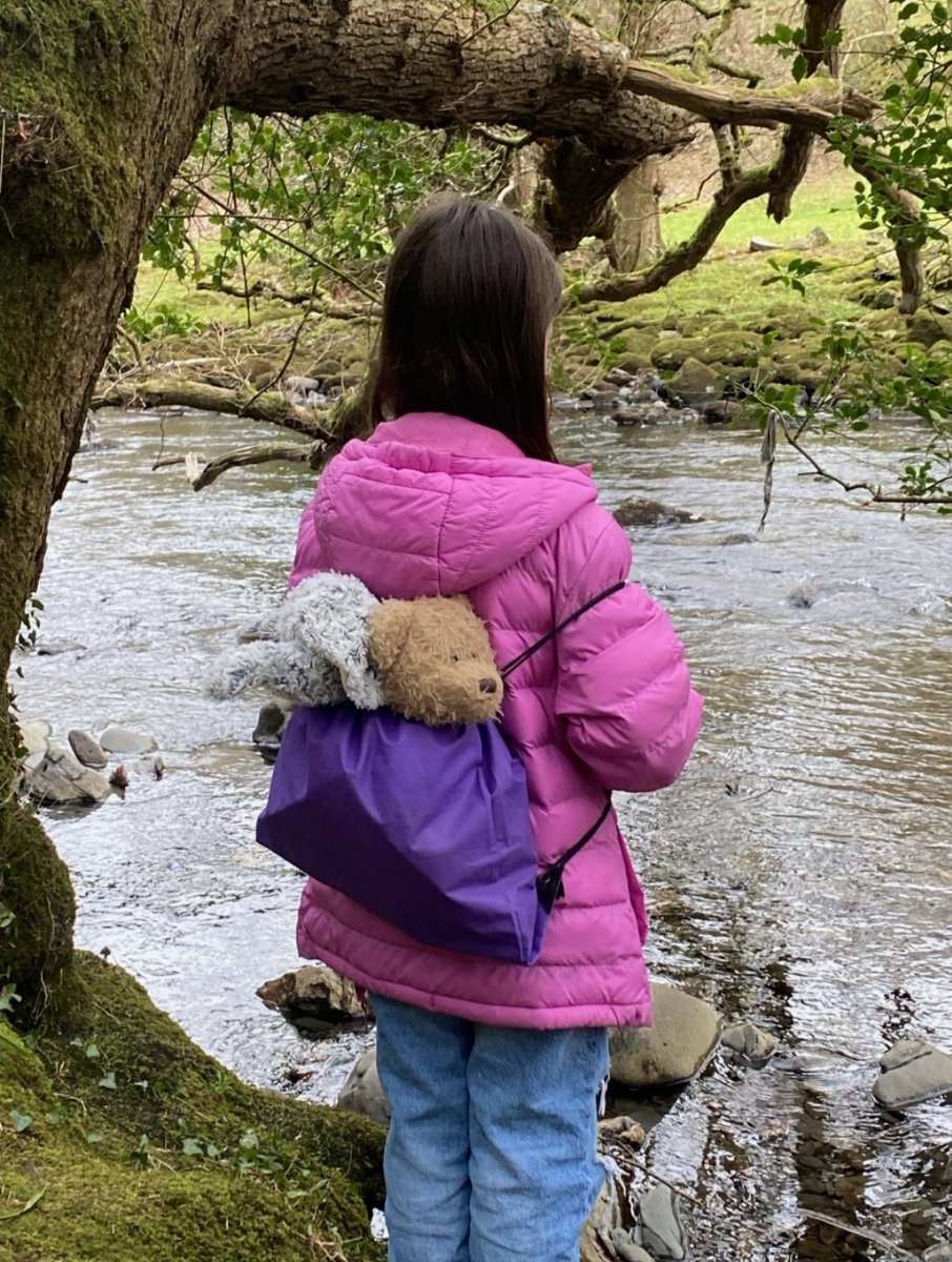 A lovely walk in #betwsycoed with Sienna and Ellie today. #fosterbear