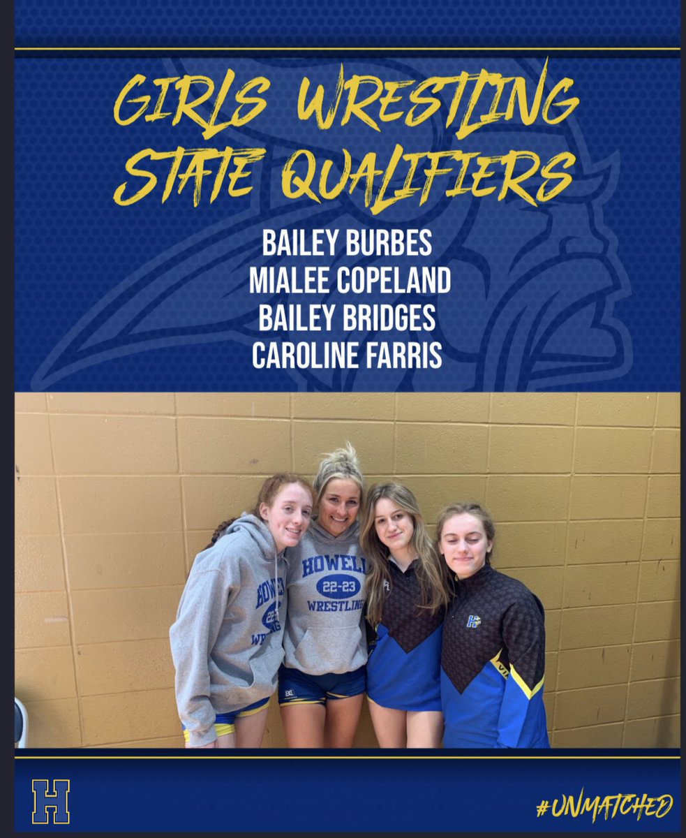Howell Vikings on Twitter "Congrats to our Girls Wrestling State