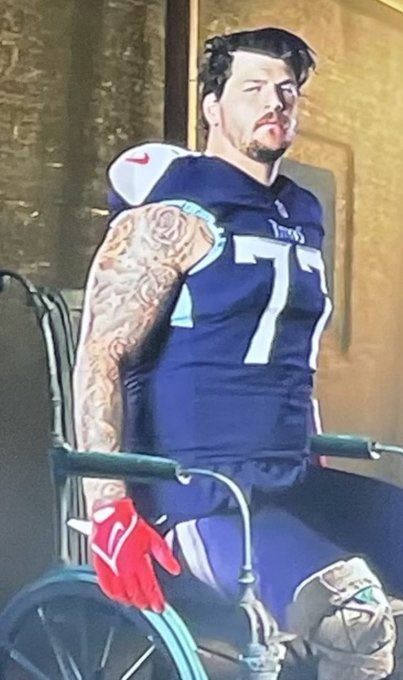 RandomGrumpynes's tweet photo. @TitansIdiot according to reports @TaylorLewan77 expects to be cut. Personally I think he’s going to succeed as a spokesman for the hoveround. https://t.co/gxIJvrxhXi