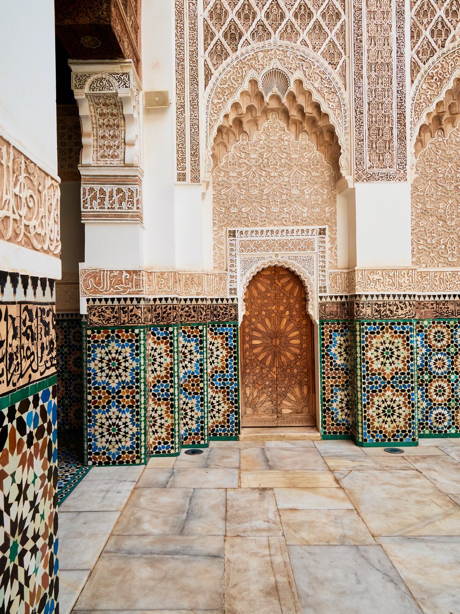 Feeling inspired by the stunning Moroccan architecture 🇲🇦
 #letsgoeverywhere #justbackfrom #somberescapes #meettheworld #timeoutsociety #travelstroke #themoderndayexplorer #guardiantravelsnaps #moroccanarchitecture #moroccantravel  #moroccanmosaics #moroccantiles #perksusprivate