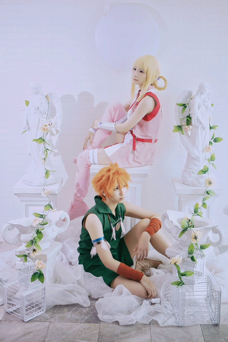 mii__mayo's tweet photo. ⚠︎Cosplay⚠︎
創聖のアクエリオン

໒꒱　一万年と二千年前から　໒꒱

シルヴィア👑まよね
アポロ🐶Gonvy

📸 ໒꒱ @kopkapon https://t.co/hEFs3Wtolm