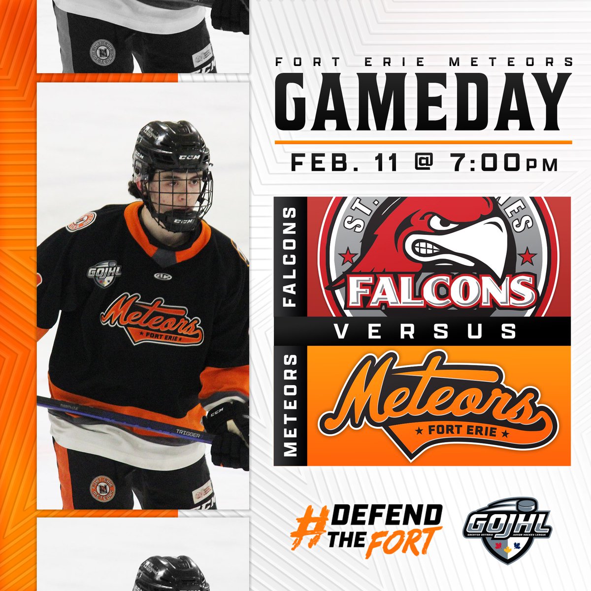 FEMeteors's tweet photo. We are back at home to keep the streak alive!
#FEMvsSCF | #DefendTheFort🏰 | @GOJHL https://t.co/ckX15zKfoy