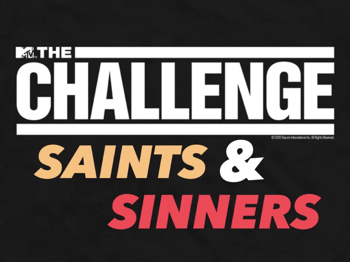 happygolocky's tweet photo. The Challenge: Saints &amp; Sinners Fantasy Cast

Instead of the usual good vs. evil, a hero (saint) will be paired with a villain (sinner) to see if they can work together, and to see which type of gameplay will get you to the final… 😇&amp;😈 https://t.co/O0ZnvOmwlb
