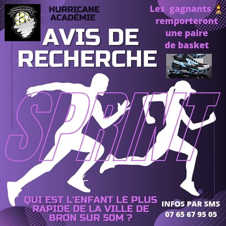 BIENTÔT A BRON

🏃‍♀️Qui sera l'enfant le plus rapide de la @VilleDeBron🏃

Nous allons faire le tour de la ville dans tous les quartiers et au centre-ville pour les trouver et nous organiserons un grand événement au @ParcdeParilly pour qu'ils puissent s'amuser

Infos sms 0765679505