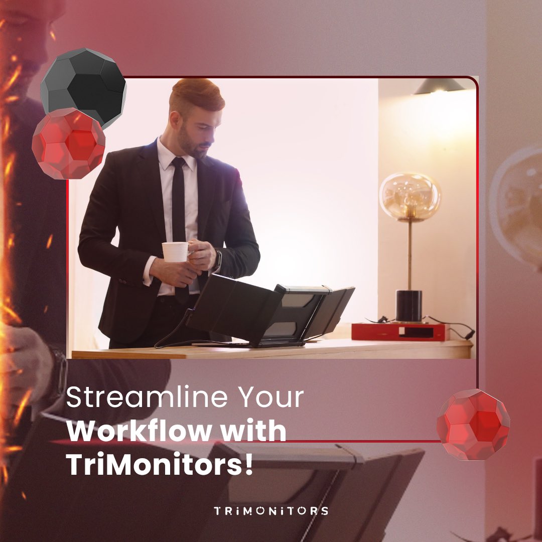 Streamline your workflow and achieve greater success with TriMonitors! 💻

#TripleDisplay #ProductivityBoost #EfficiencyFirst #WorkstationUpgrade #ScreenExtender #LaptopEnhancement #StreamlineYourWorkflow #BoostYourPerformance #trimonitors
