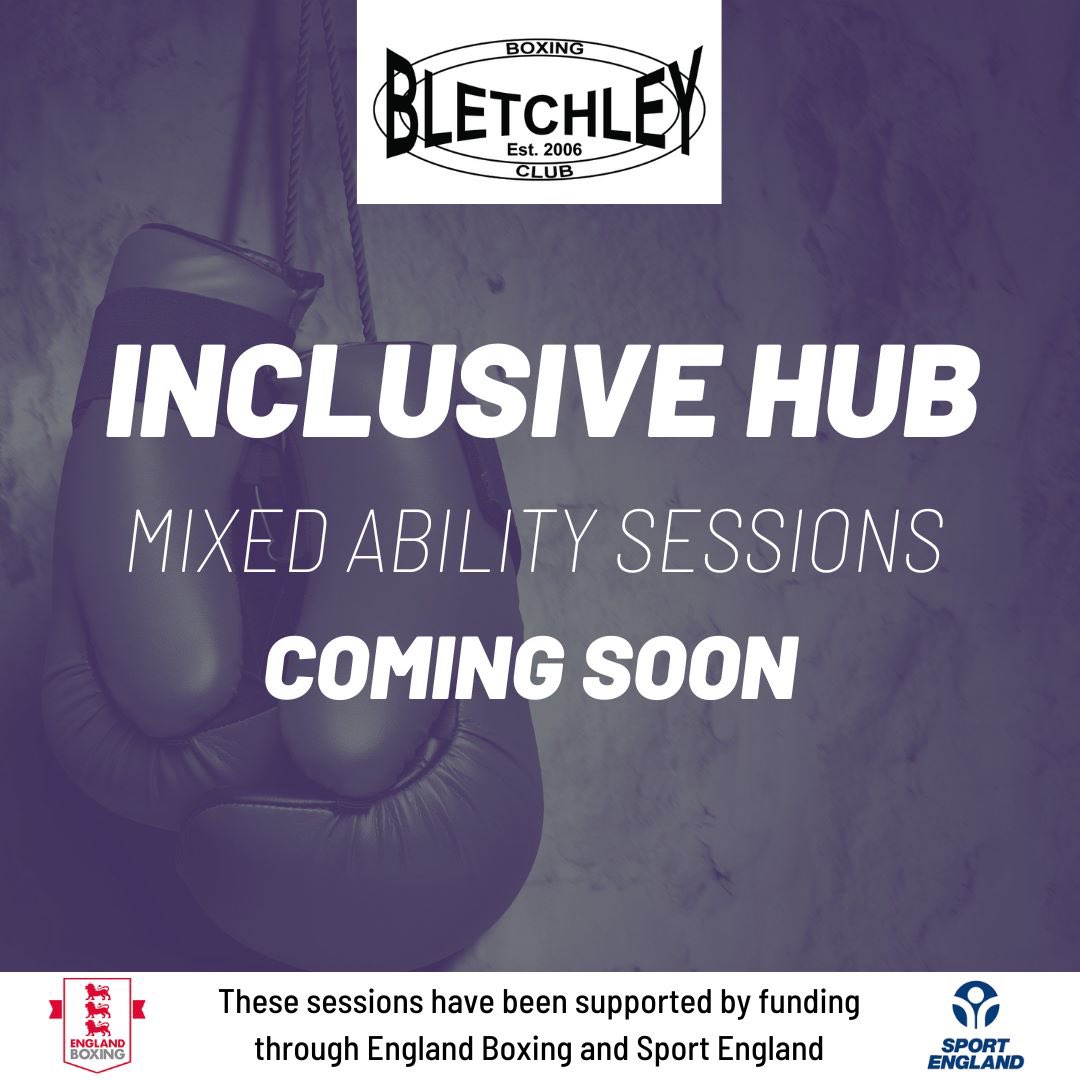 Delighted to announce that we have become one of England Boxing's Inclusive Hubs, delivering weekly sessions for people with varying health conditions. Watch this space for more info!! #inclusivesport #boxing #miltonkeynes #sport4all #mixedabilitysport #disabilityinclusion