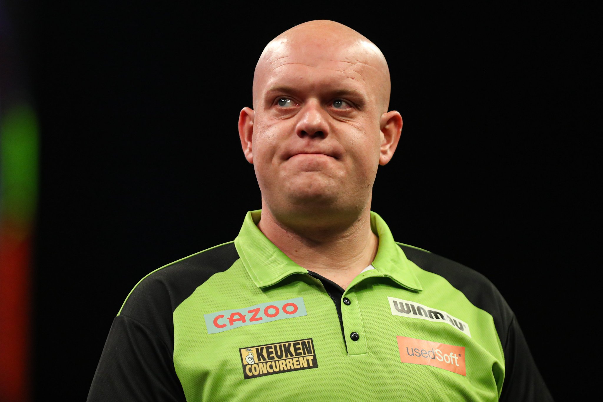 PDC Darts on Twitter "EARLY EXIT FOR VAN GERWEN Michael van Gerwen