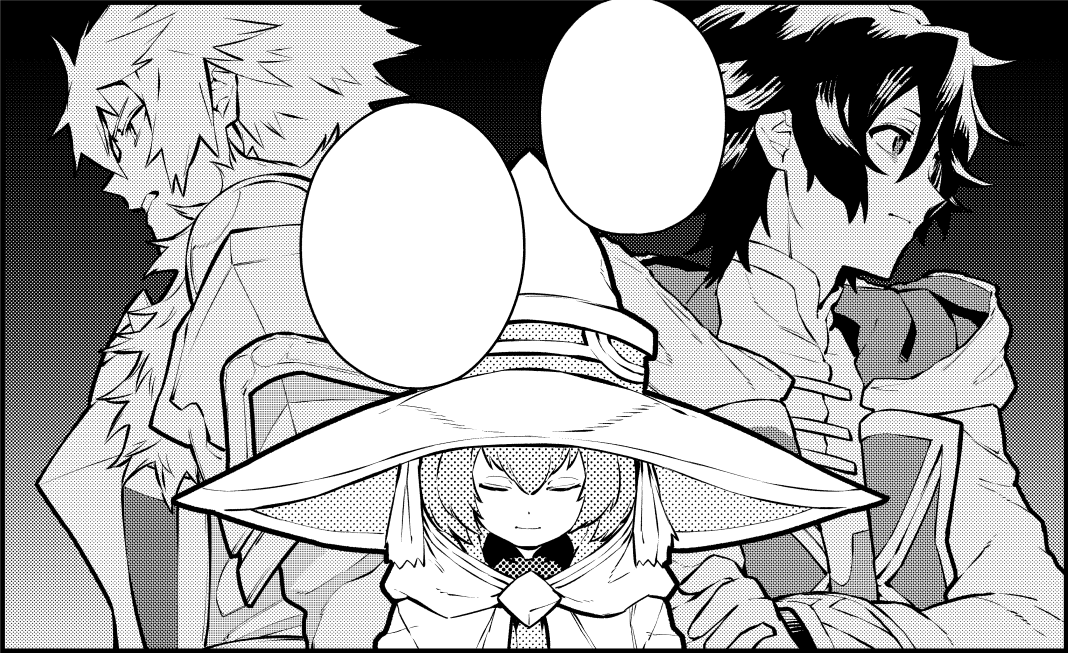明日発売のヤングキングに掲載される50話で『#追放された錬金術師さん』は一旦完結です
およそ三年弱の間毎回胃に穴を開けながら原稿を待って下さった担当さん、めちゃくちゃな指示に最後まで付き合って下さったアシスタントさん、そして読者の方々に心から感謝申し上げます
最終巻は4/24発売予定です