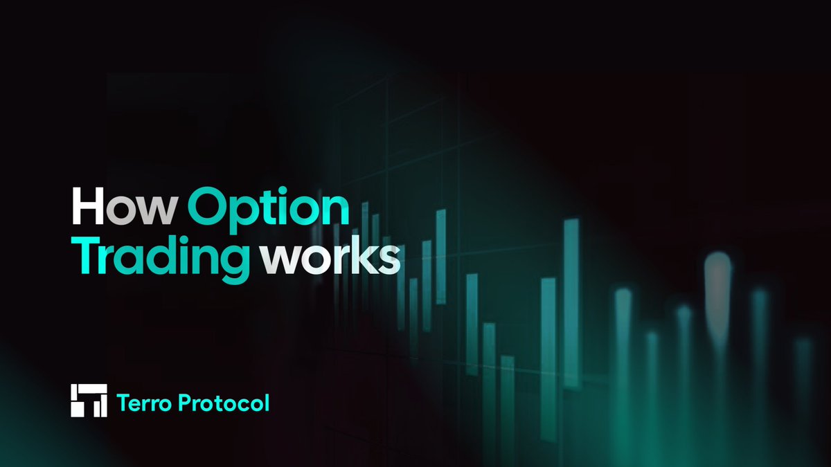 TerroProtocol's tweet photo. Options trading, until recently, was exclusive to centralized exchanges. While this reduces fees, centralized exchanges maintain custody of your assets. This puts you at risk, as a third party controls your assets, not you. 

#TerroProtocol

See 🧵1 https://t.co/zfzziEp1eN