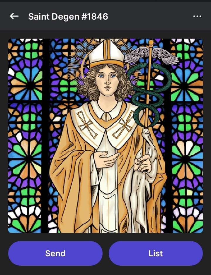 🎁Giveaway🎁

1× <a href="/SaintDegenNFT/">𝔖𝔞𝔦𝔫𝔱 𝔇𝔢𝔤𝔢𝔫</a> nft ( 0.4 SOL )

➡️Join Rg dao Telegram ( t.me/RG_DAO ) and follow @rg_dao and <a href="/_VALLEY_DAO/">VALLEY DAO</a>

➡️Submit proof in comment and tag 2 friend , like and retweet 

⏰ 48hrs ⏰

#solananfts #NFTGiveaways #Giveaways