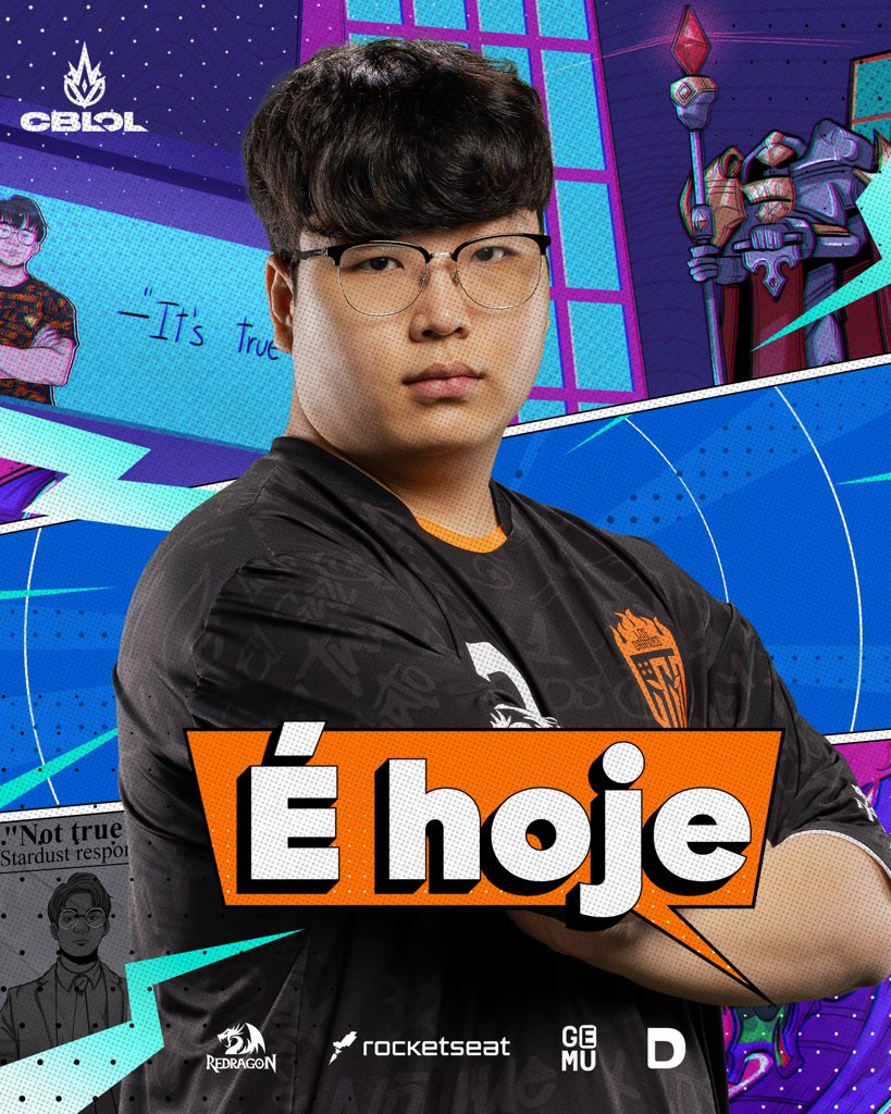 losgrandesgg's tweet photo. Hoje é dia de Choque Laranja! ⚡️🟠

⏰ 16h 
🆚 @kabumesports 
📺 @CBLOL 

#goLOS https://t.co/2940OvT1SM