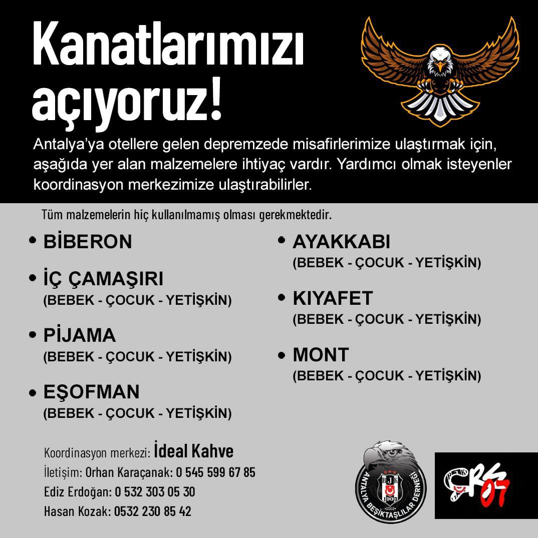 Antalya  yekten hazırlıklarını tamamlıyor. İşlerini kolayladılar. Emek veren destek olan herkes var olsun, sağ olsun...