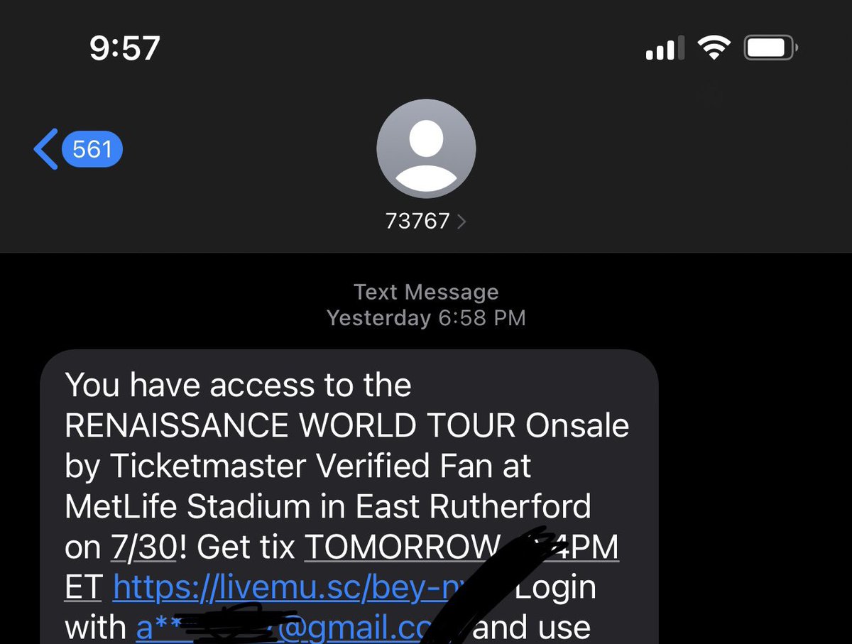 Humble_ur_Self0's tweet image. I have an access code for the presale today for #RENAISSANCEWorldTour hmu if you would like to take it. #accesscode #beyoncetickets