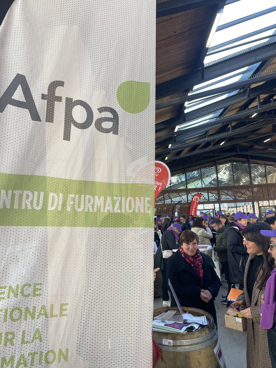 JA_Leca's tweet photo. A Fiera di l’impiegu, un événement réussi 💪🏻😎

Nous sommes ravis d’avoir participé avec les équipes de l’@AFPA_CORSE à cette manifestation conviviale au marché couvert de la @VilledAjaccio - place Campinchi.
Bravo à l’@ANDRH_Officiel  @HRacorsica 

#emploi #corse #Andrh https://t.co/xu69iZPE41