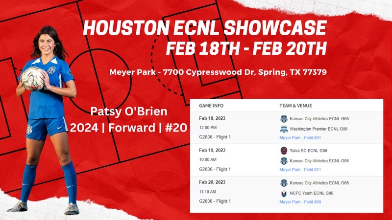 PatsyAob's tweet photo. So excited to play with @AcademyKc in Houston at #ECNLHou #ECNLTX next weekend! @ECNLgirls https://t.co/Tc0tGKh6U3