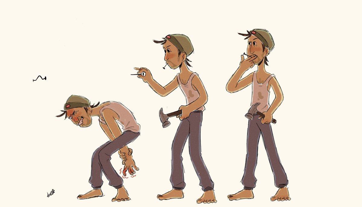 mahmoudshalabii's tweet photo. He just paid the last pay check for his humble flat, but he wasn’t so lucky with the wall here
#charactersesign #cartoon #cartoonnetwork #animation #2danimation #2dcharacter #2dcharacter #procreate #layout #characterlayout #cartoonsaloon #disney #disneyanimation https://t.co/M8ixjB6tse