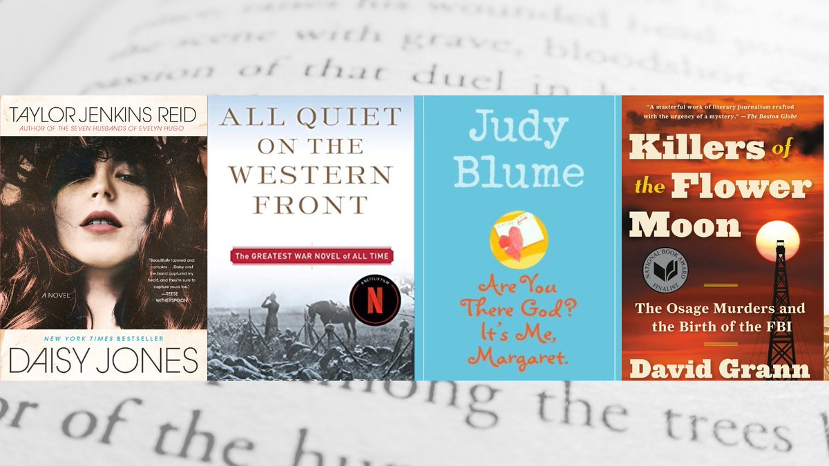 LiverpoolPubLib's tweet photo. Read it before you see it?
Is the book always better than the movie or TV show?
Check out these current adaptations so you can decide!
#LiverpoolPublicLibrary https://t.co/232T4TfXN4