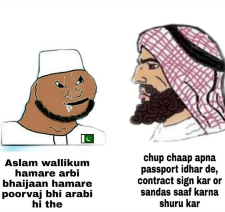 UnSubtleDesi's tweet image. This is hilarious (credit to whoever made this).