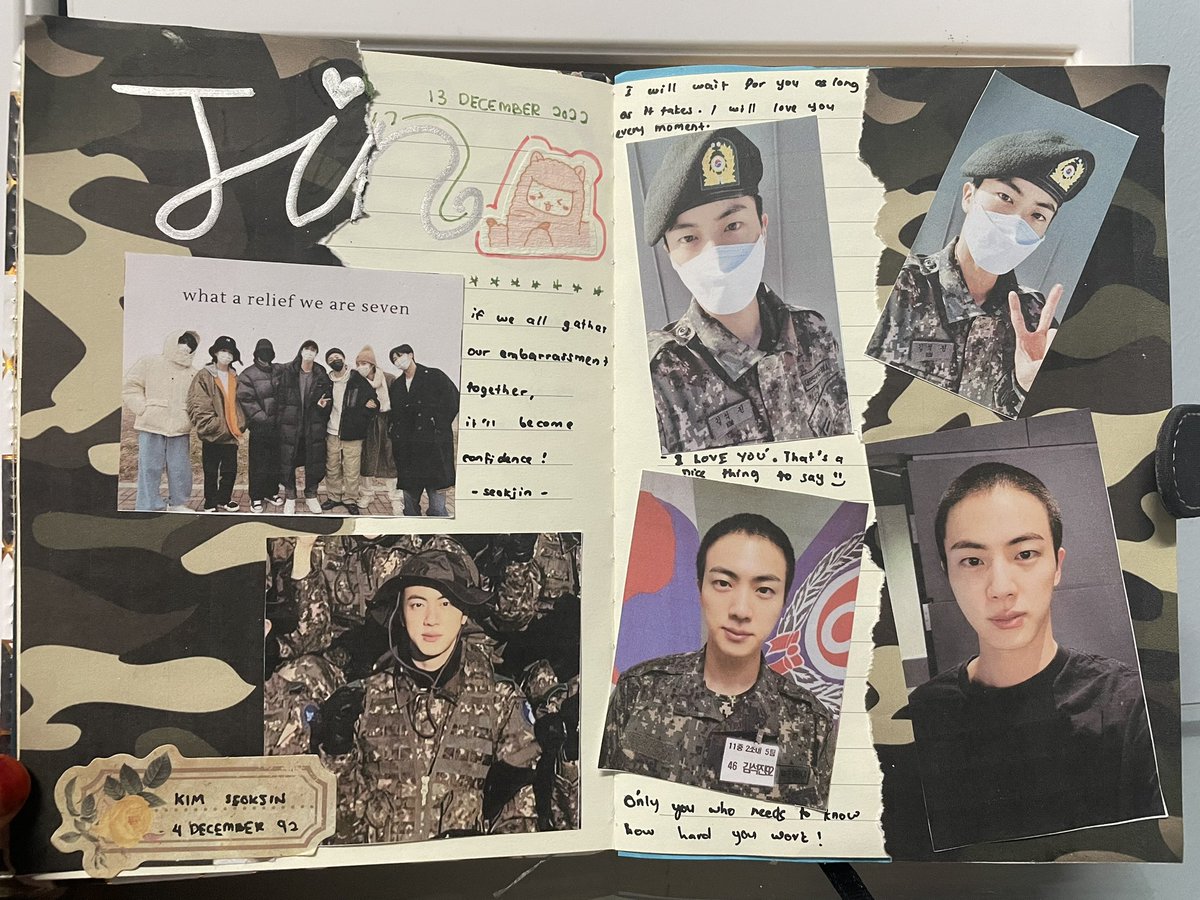 anyss_lixie's tweet photo. My journal , sorry iโm still learning so its look so bad ๐ฅน๐ฅน #bts #btsarmy #btsjournal @bts_bighit @BTS_twt https://t.co/laIuaKmS6U