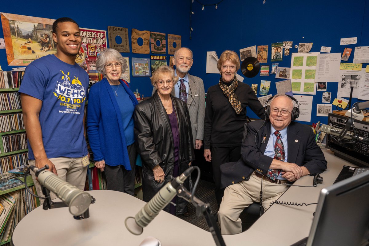 emoryhenry1836's tweet photo. 🎶Last night was filled with music, storytelling, networking and dancing at The Sampler to celebrate WEHC's 30 years on the air by raising fun and funds for the signal expansion to Wise, Coeburn, Clintwood, Pound and Norton. Support at https://t.co/y783Rb4mc0 #emoryandhenry #WEHC https://t.co/3Y2N00axXY