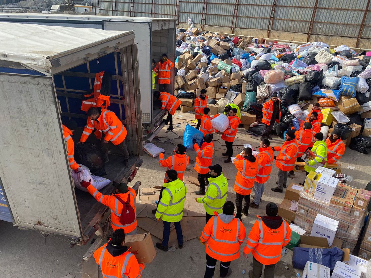 Nerede ihtiyaç varsa oraya koştular…
#Cemre