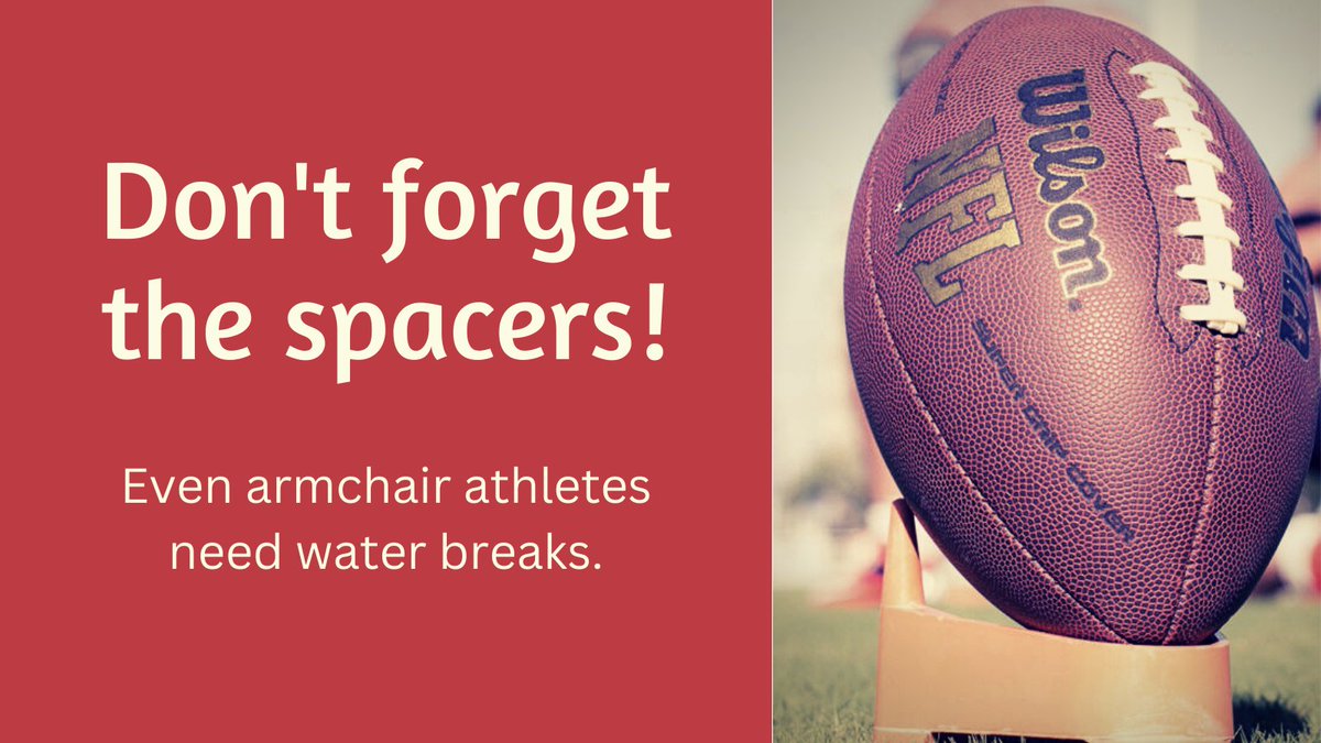 Huron Perth Public Health on Twitter "Don't the spacers! If you