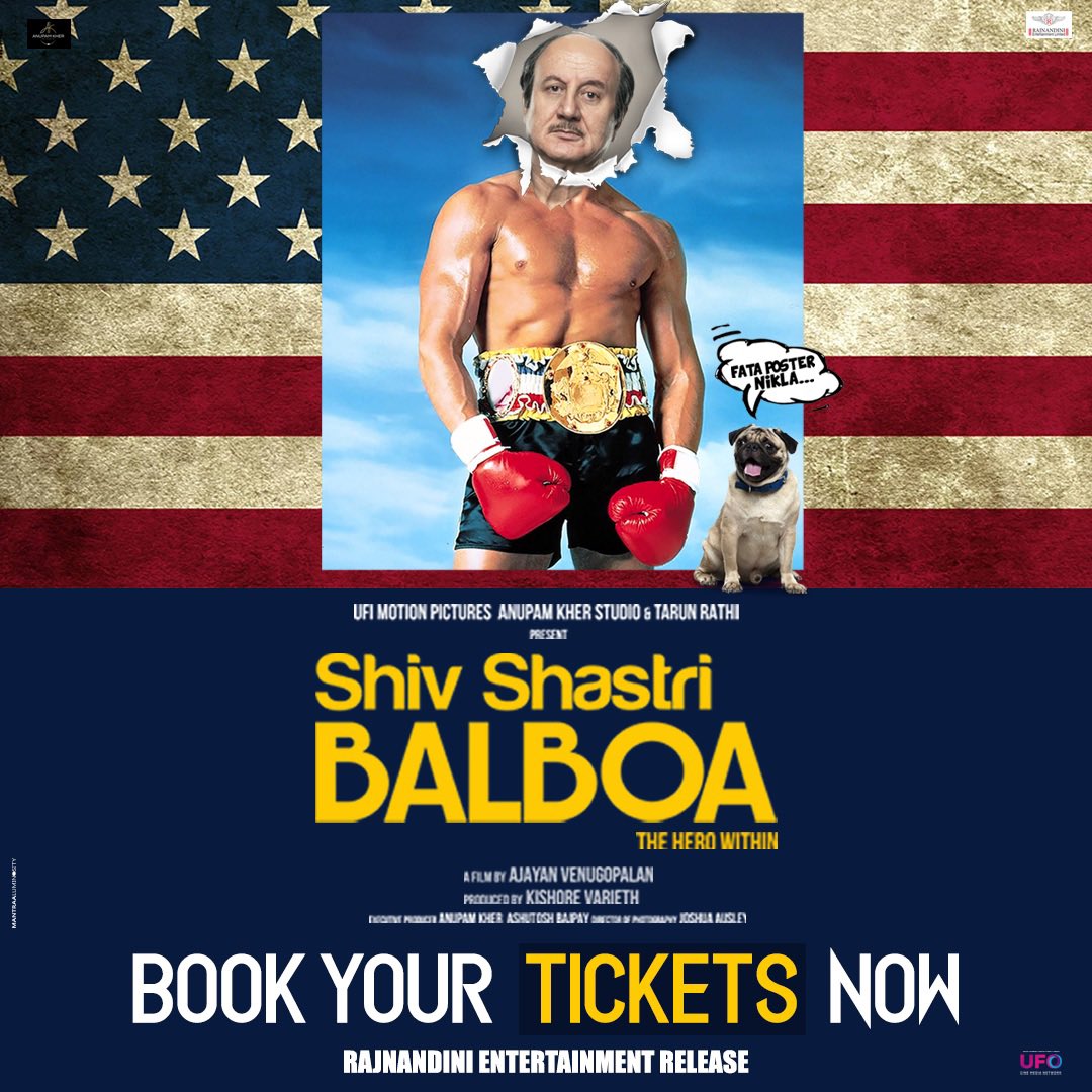 Thank you my friends! It was a pleasure chatting with you all. I will have to end the Q&A now! Love and prayers always! Do watch #ShivShastriBalboa when you get a chance! 😊😍🥊