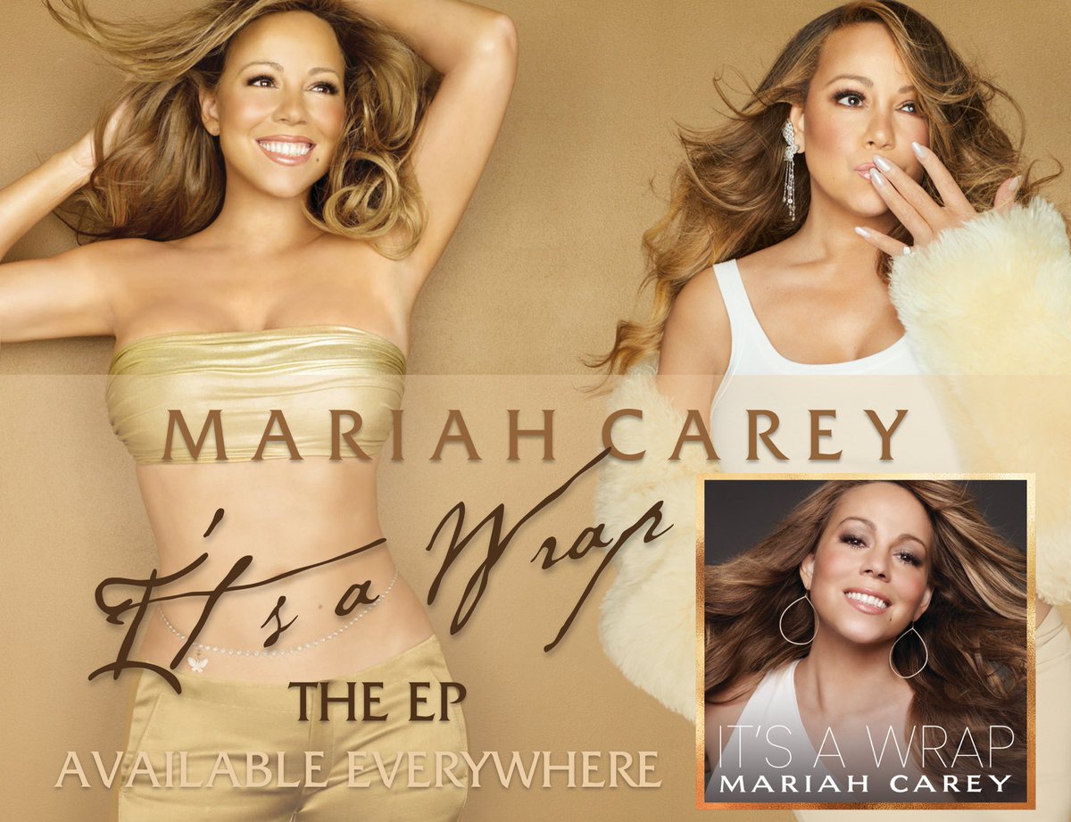 MariahcareyBF1's tweet photo. #MariahCarey - #ItsAWrap EP!! 🎤BUY NEW EP NOW! #Queen #ItsAWrapChallenge #JUSTICEFORITSAWRAP .
#Lambily RETWEET ! 
https://t.co/qoShmhoSrp https://t.co/QnjeQq0NzH