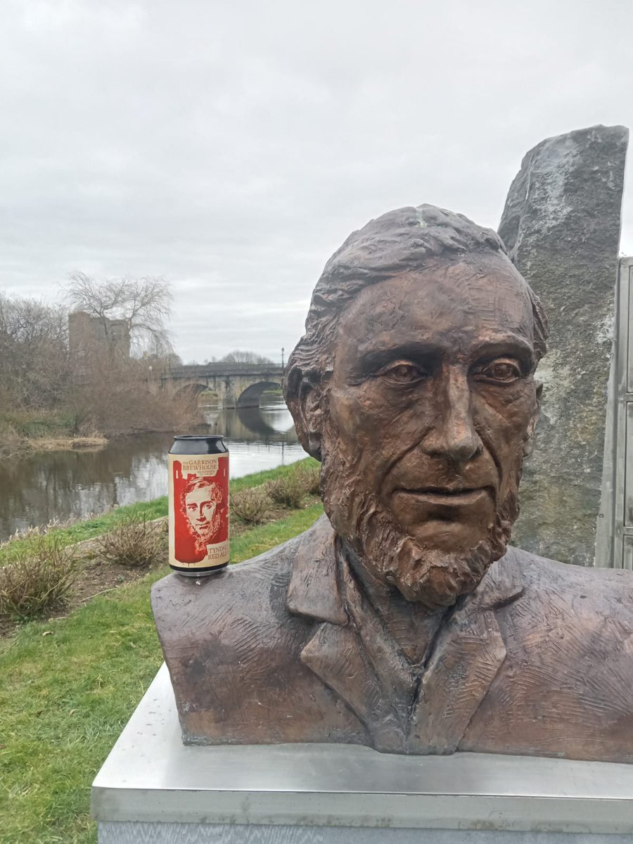 garrisonbrew's tweet image. On the shoulders of the man himself