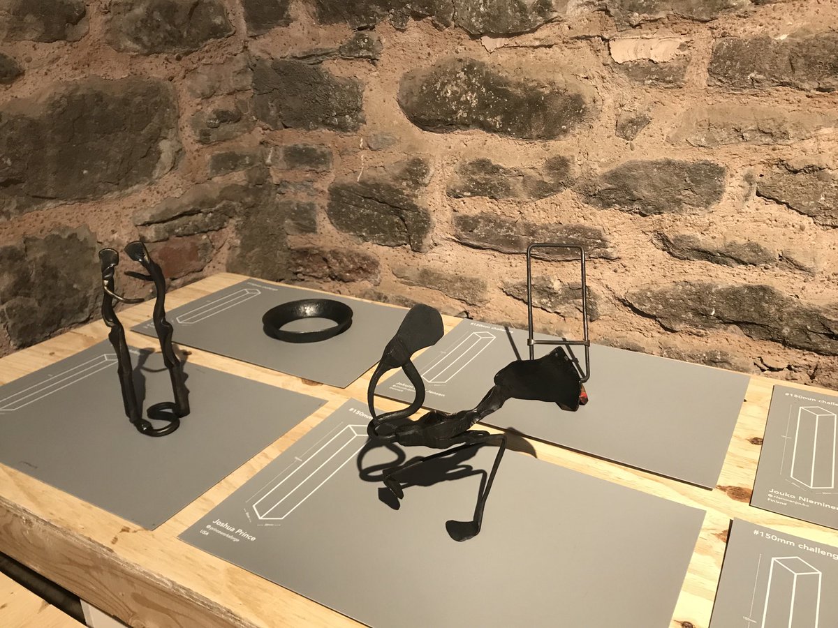 apple_abi's tweet photo. Lovely to see our โ150 mm Challengeโ touring exhibition looking fabulous in Hay castle, and so pleased to see the newly open castle busy today - what a beautiful restoration - hats off to everyone who made it happen! โฉ #HayCastle #HerefordArtsCol https://t.co/X4V7cws4iD