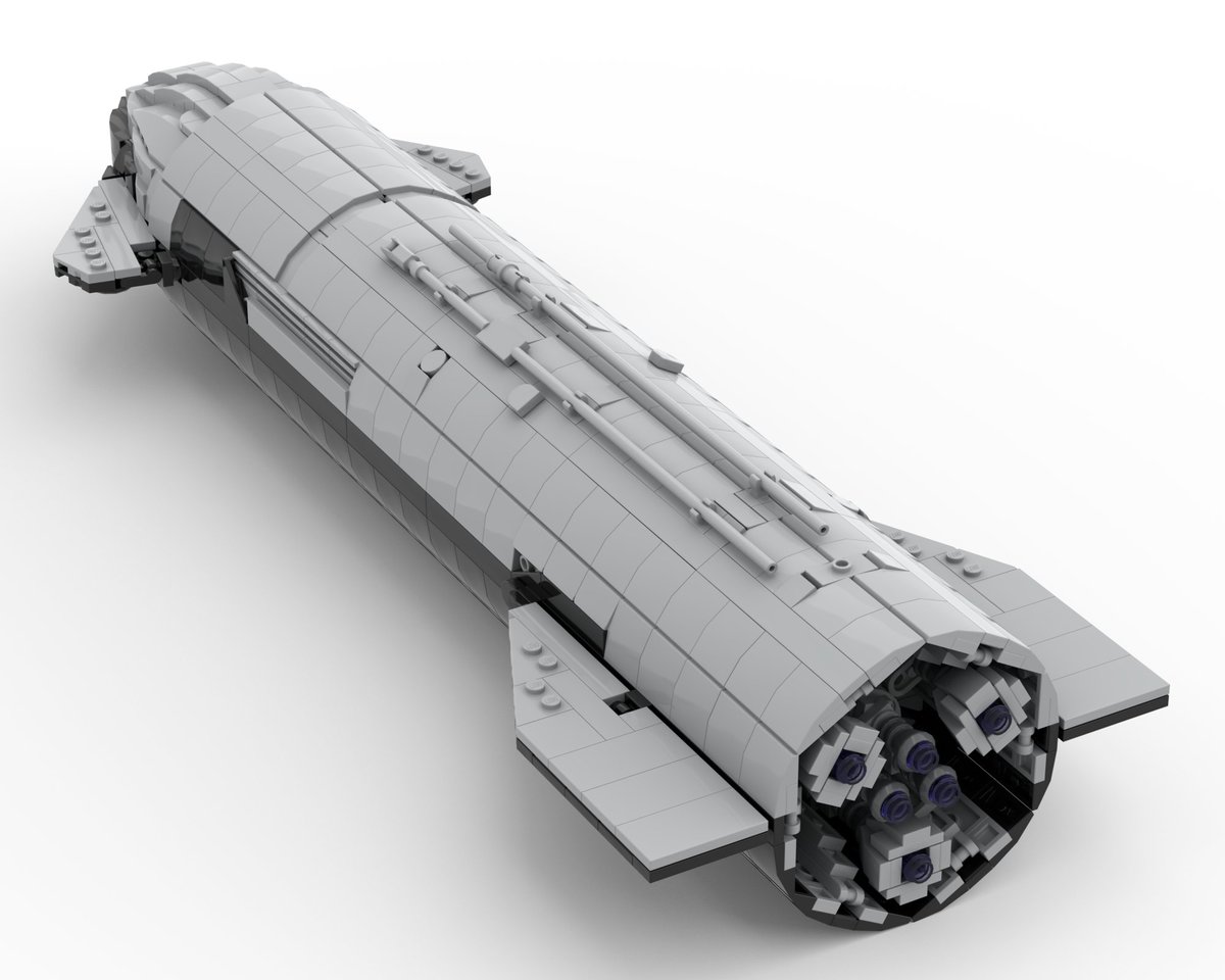 0rig0_bricks's tweet photo. Starship's OFT is finally starting to feel like it's just around the corner🚀

If you're looking for a fun project to occupy yourself while waiting - check out my LEGO Starship &amp; Super Heavy, built at the scale of the Saturn V set!

Building instructions: https://t.co/7cei44O1Vd https://t.co/K4Z4G8qEEZ