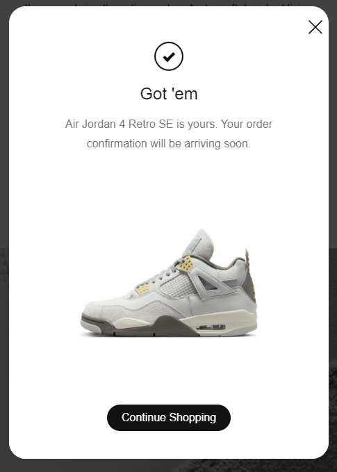 TemjinAlpha's tweet photo. @snkr_twitr After months of L's I wind up with two W's https://t.co/trGfUNYeD5